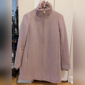 NWT J. Crew Lodge Coat in Italian Stadium-Cloth Wool, Size 00